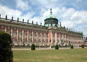 Natürlich durfte auch Potsdam nicht fehlen: Neues Palais