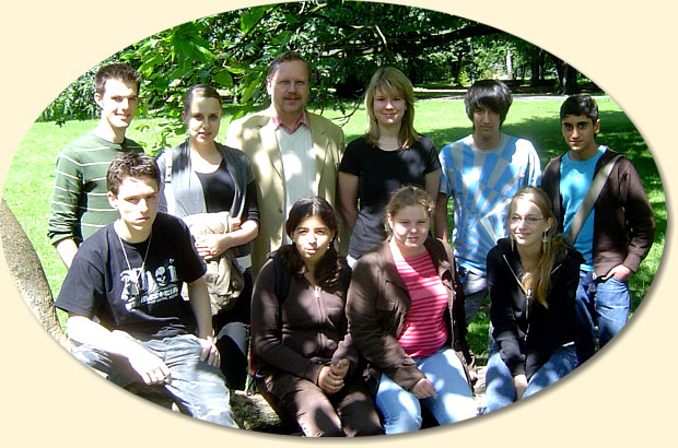 Die Internet-AG am letzten Schultag - 10.7.2007