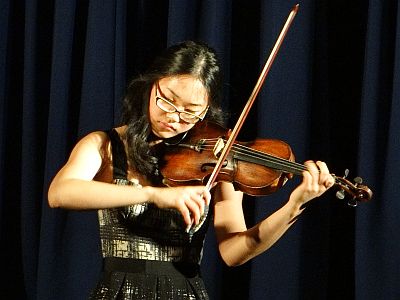 Miha Zhu beim Frühlingskonzert 2014